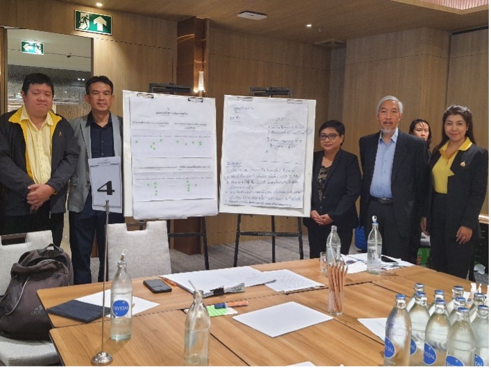 การประชุมเชิงปฏิบัติการเพื่อปรับปรุงและพัฒนาแผนแม่บทป้องกันและบรรเทาภัยจากแผ่นดินไหวและอาคารถล่ม